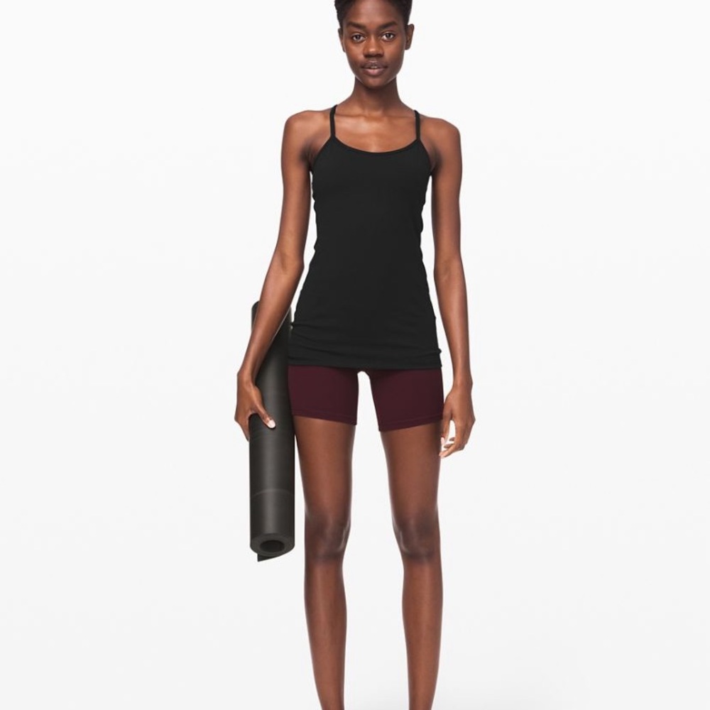Lululemon | Power Y Tank, black size 4